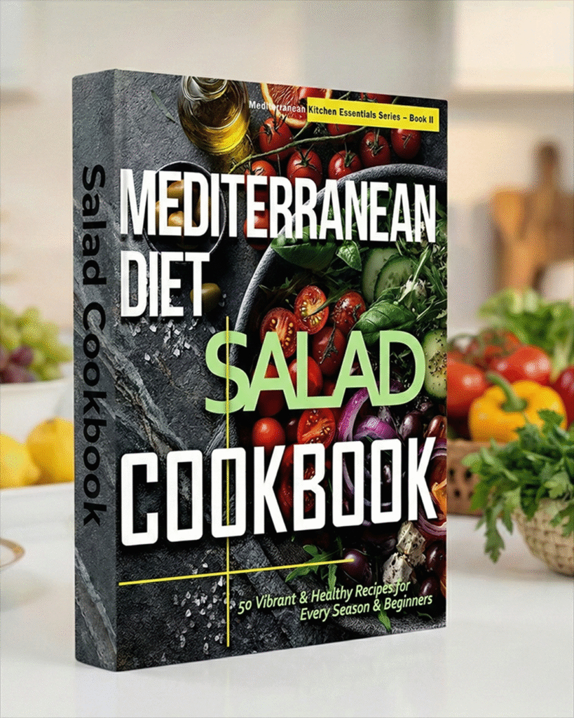 Mediterranean Diet Salad Cookbook – 50 healthy recipes for beginners